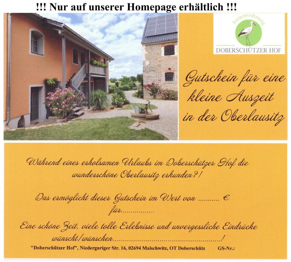 Doberschuetzer Hof Lejlighed Bautzen Eksteriør billede